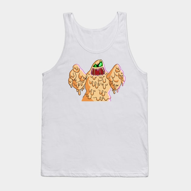 Extra Cheese Monster Tank Top by MorenoArtwork